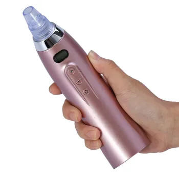

Facial Pore Spot Cleaner Vacuum Blackhead Removal Acne Extractor Cleanser Comedo LCD Suction Remover Skin Peeling Beauty Machine
