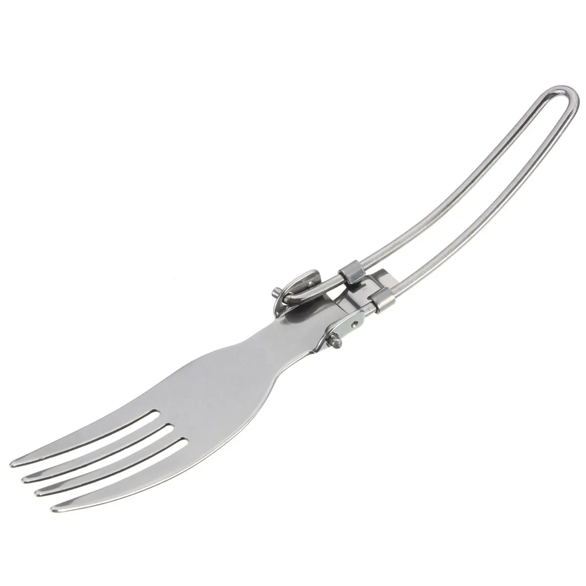 3 unids/set portátil plegable Picnic viajar senderismo Camping cubiertos utensilios al aire libre Tablewares vajilla cuchillo tenedor cuchara conjunto