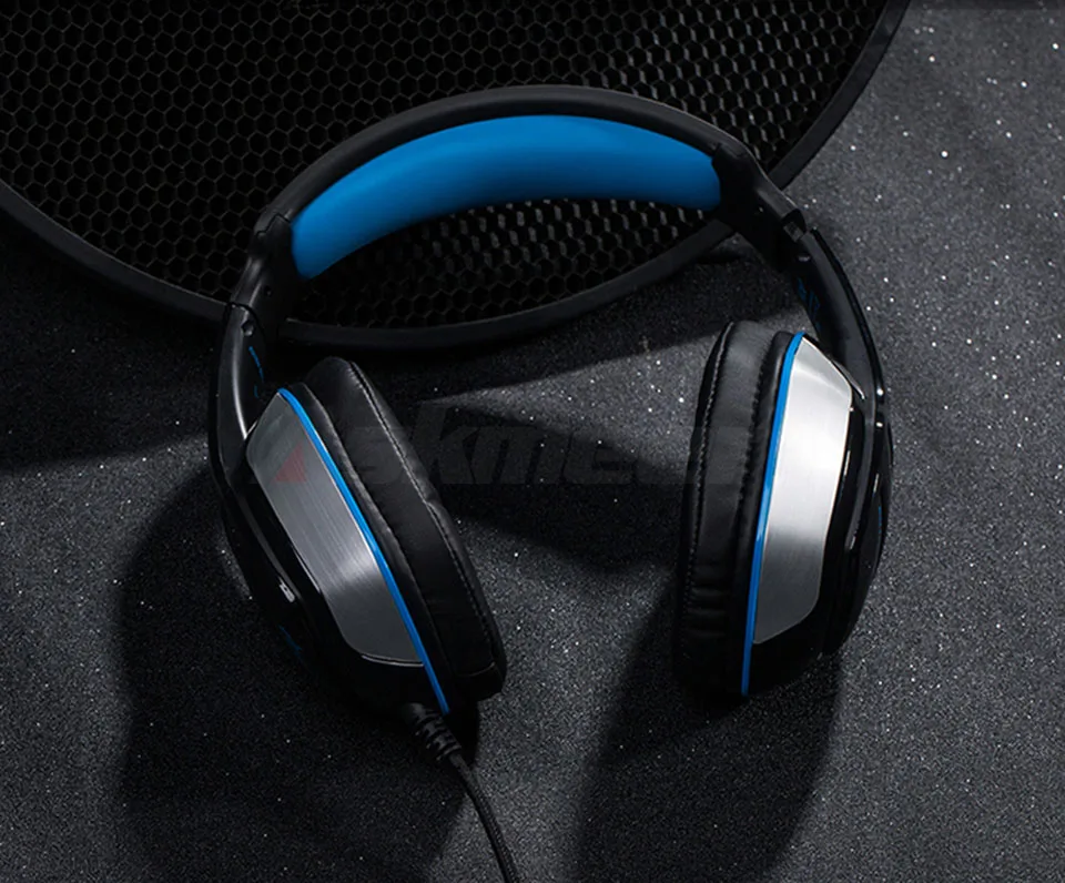SOKELYcasque Best Gaming Heaset Stereo PC Gamer Headphones with Microphone Dazzle Lights Glow for Computer Game (7)