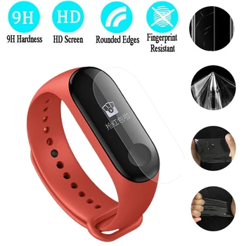 

5/10PCS/Set Replacement for Xiaomi Mi Band 4 3 2 Protective Film Smart Wristband Bracelet Full Screen Protector
