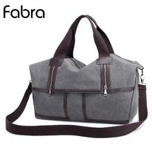 Фабра, женские холщовые дорожные сумки, серая женская сумка-тоут, дорожная сумка, Портативная сумка, большая емкость, для выходных, женская пляжная сумка, серый цвет