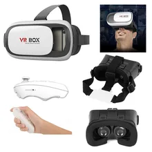 Google Cardboard VR BOX 2.0 II Smartphone Headset 3D Virtual Reality Glasses Helmet Goggle Oculus Rift DK2 Head Mount+Controller