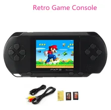 Hot Sale 2.7inch 16 Bit Portable PXP3 SLIM Handheld Video Game Players Games Console with 160 Games + 2pcs Game Card