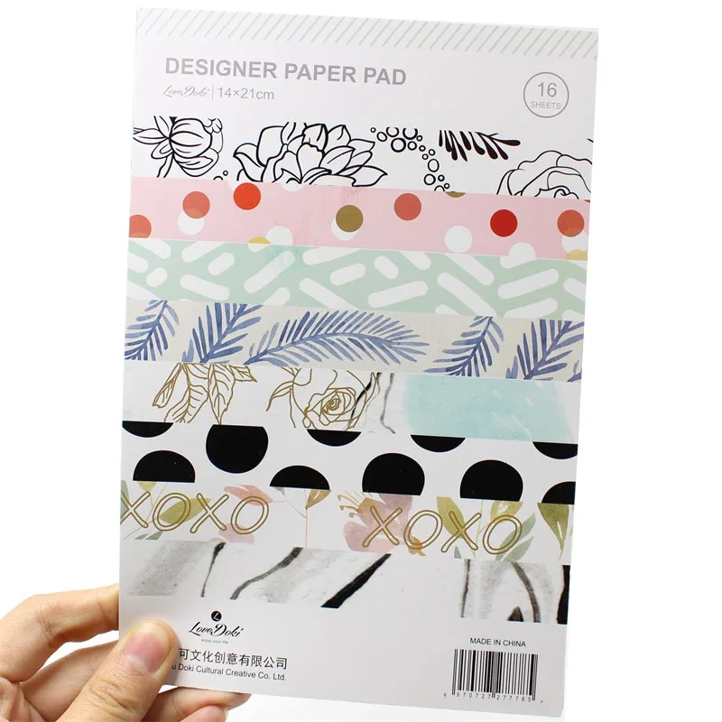

YPP CRAFT 16pcs Foil Lovely Pattern Vellum Paper for Scrapbooking Happy Planner/Card Making/Journaling Project