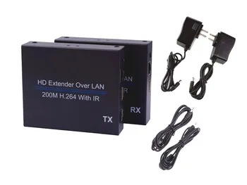 

HDMI Splitter Transmitter Receiver With IR Extender Over IP/TCP UTP/STP CAT5e/6 Rj45 LAN Network 200m Extension Like highquality