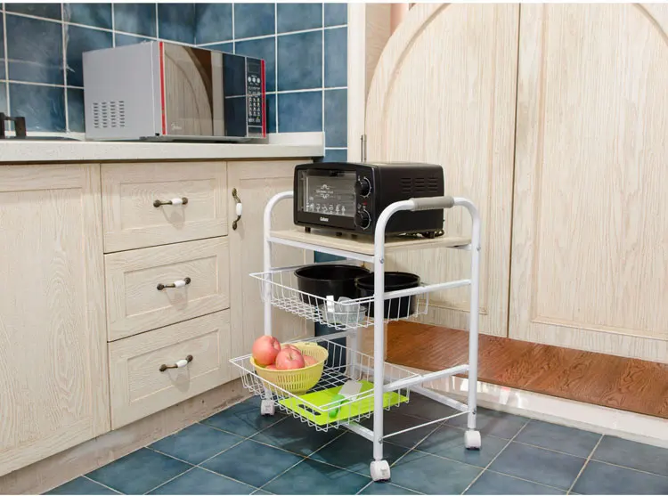 Steel-wood furniture/kitchen receive the rack/shelf/snacks