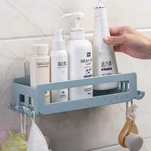 Креативная полка для ванной, настенная полка, Пробивка, настенная присоска для туалета, полка для хранения в ванной комнате