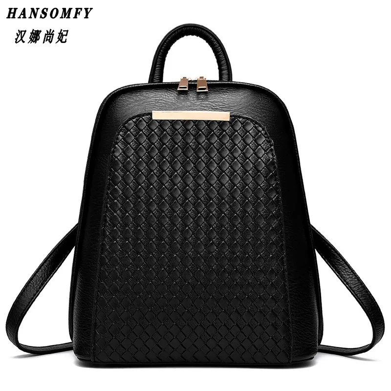 

100% Genuine leather Women backpack 2018 New Tide female backpack spring summer students fashion casual Korean women bag