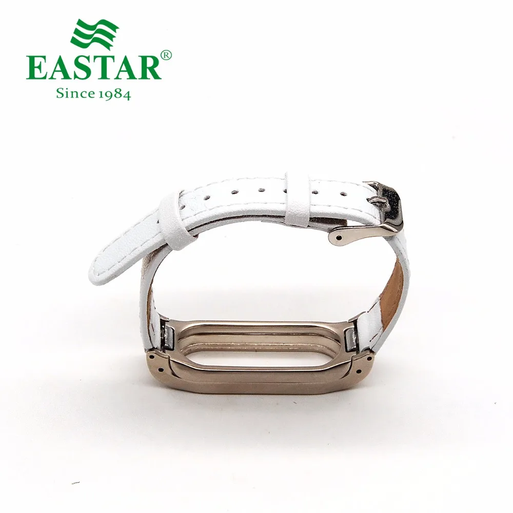 Белые Смарт часы Eastar аксессуары для XiaoMI Band браслет из нержавеющей стали сменные