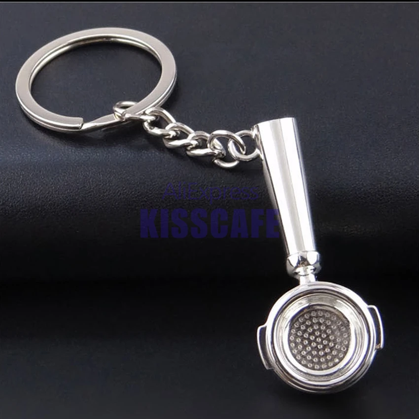 Creative Keychain Coffee Tamper Coffee Machine Handle Moka Pitcher
