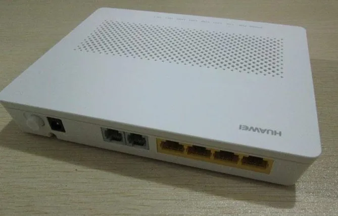 Проводной Gpon терминал Huawei HG8240 F HG8240F ONU 4 ethernet и 2 голосовых порта двойной протокол