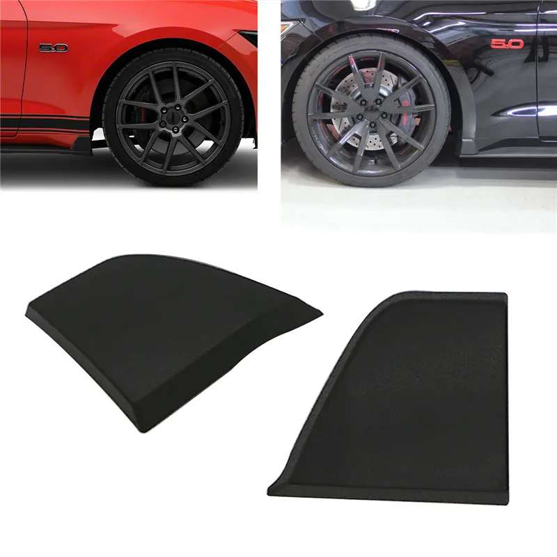 Для Ford Mustangs GT EcoBoost и V6 2015 2018 матовые черные крылышки GT350 в стиле рокер боковая юбка