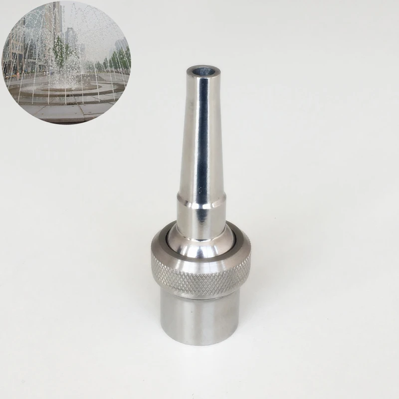 

3/4" DN20 Stainless Steel Jet Straight Pond Garden Sprinkler Fountain Nozzle Spray Head