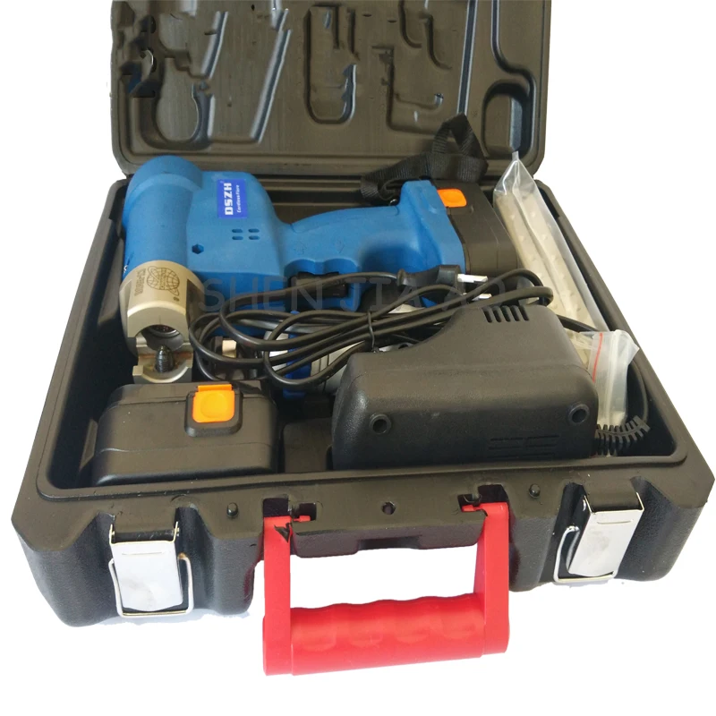 WK-E806AM-L Электрический инструмент для сжигания латунный расширитель рта 6-19 мм перезаряжаемый Электрический расширитель набор инструментов+ пластиковая коробка 1 шт