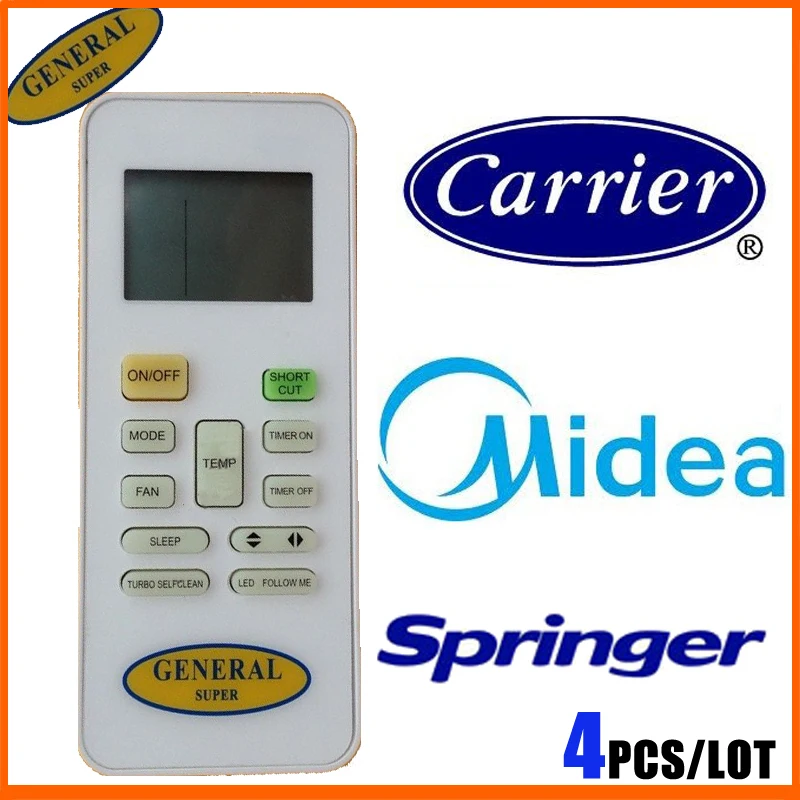 Midea Carrier General Super Split Portable Window Air Conditioner Remote Control Control Data Control Cabinet Air Conditionercontrol Testing Aliexpress