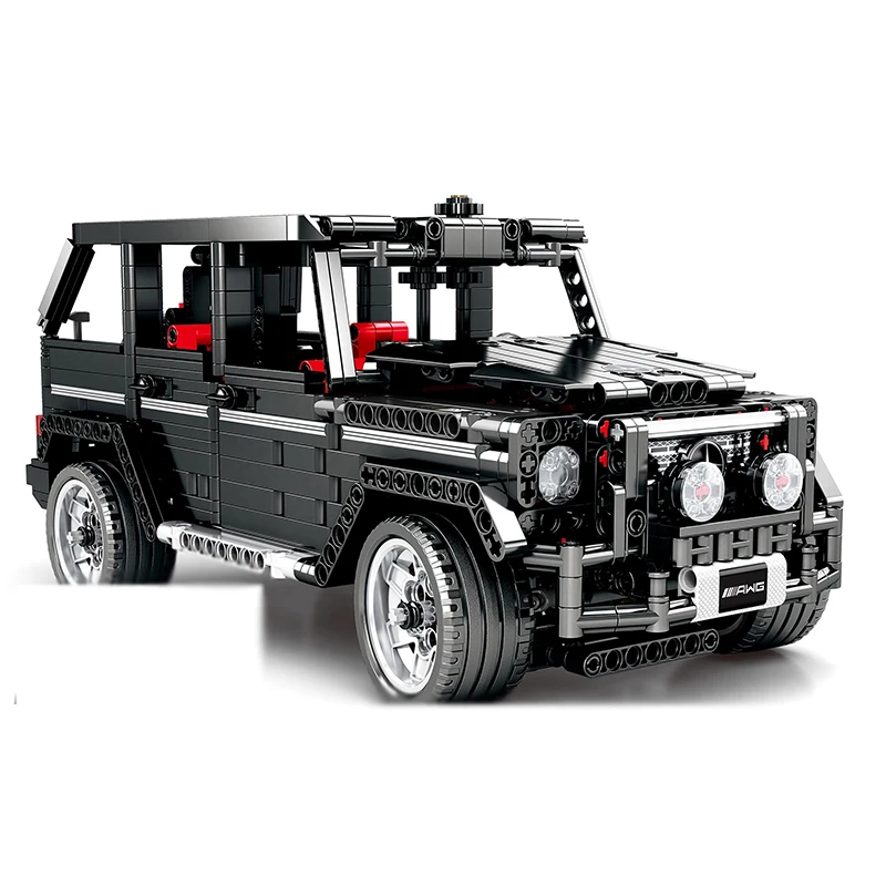 701960 1341 шт Merceding-Benzs G500 классическая модель строительные блоки Technic Auto MOC Car Creator кирпичные игрушки для детей подарок