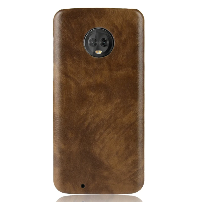MOTO G6 G6Plus Litchi pattern PU leather+PC hard case_7