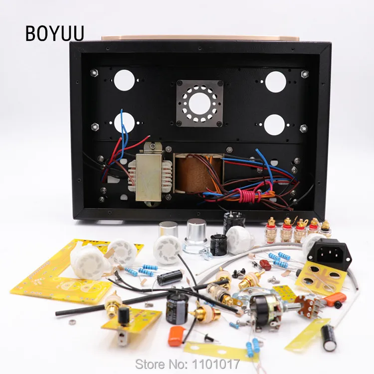 Трубный усилитель Boyuu BYA9 EL34 или комплект сделай сам HIFI EXQUIS собранный разобранный