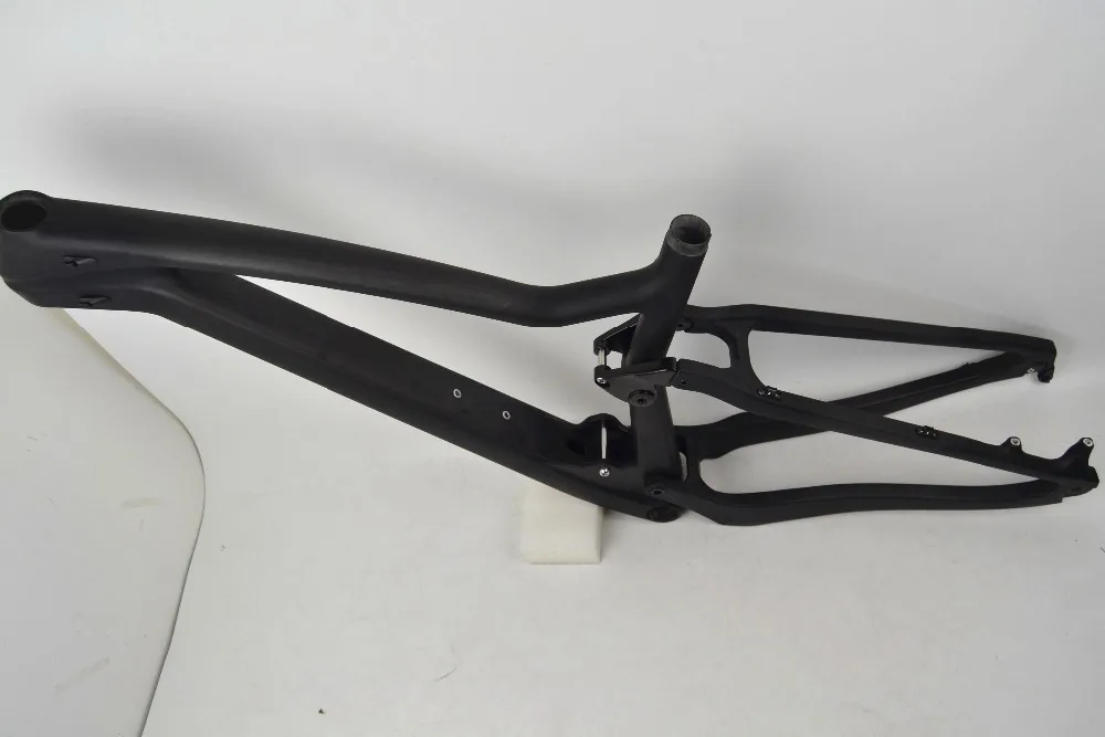 Sale 27.5 inch mtb frame full suspension mountain bike carbon fiber frame cadre carbone vtt 27.5 for sale 2