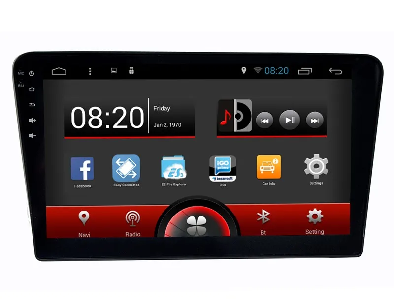 Sale 10.1 inch Screen Car DVD Player GPS Navigation System Auto Radio for Volkswagen VW Santana 2013 2014 2015 with Android 5.1.1 14