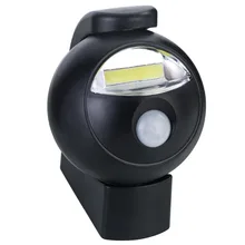 360 градусов PIR датчик движения COB светодиодный ночник лампа
