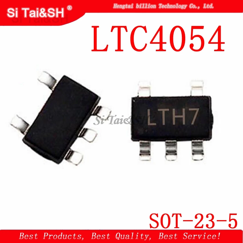 

(20piece) LTC4054 LTC4054ES5 LTC4054ES5-4.2 LTH7 SOT-23-5 Original IC chip Chipset BGA In Stock
