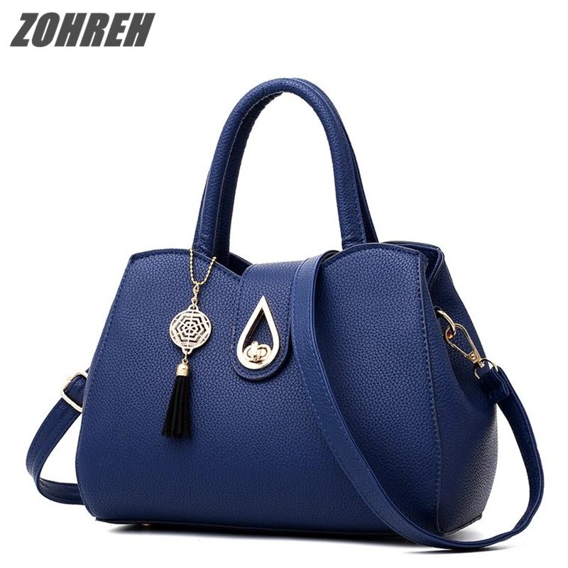 

Fringed Leather Women's Handbags Water Droplets Buckle Lock Crossbody Messenger Women Bags Luxury Quality Ladies Casual Tote Bag