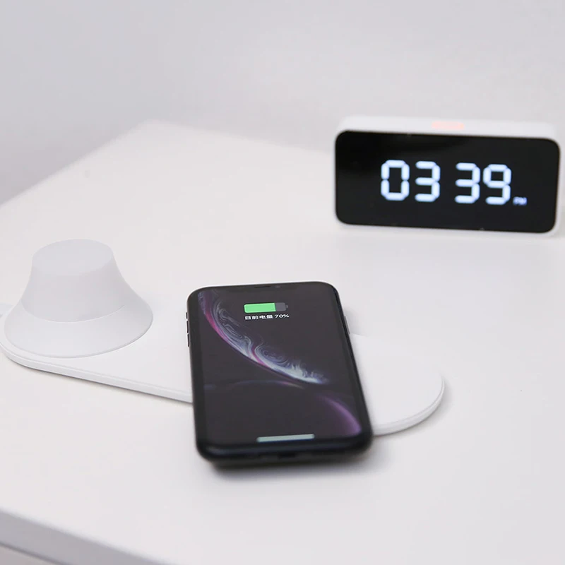 Беспроводное зарядное устройство Yeelight со светодиодной ночной подсветкой