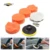 7 pcs 3 “Car Spugna Tampone lucidatura Set di Lucidatura Buffer Ceretta Adattatore Trapano Kit per Auto Cura Del Corpo Faro di Assemblaggio di riparazione