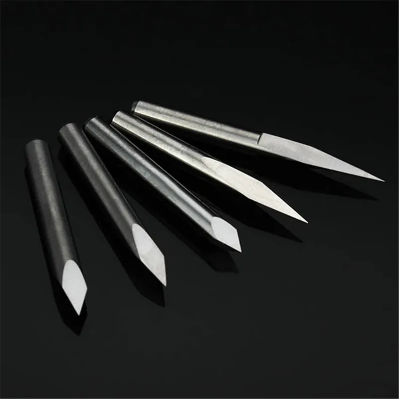 

5pcs 3.175mm Shank 0.1mm 15/20/30/45/60 Degree Tungsten Steel Engraving Bits CNC Tool New