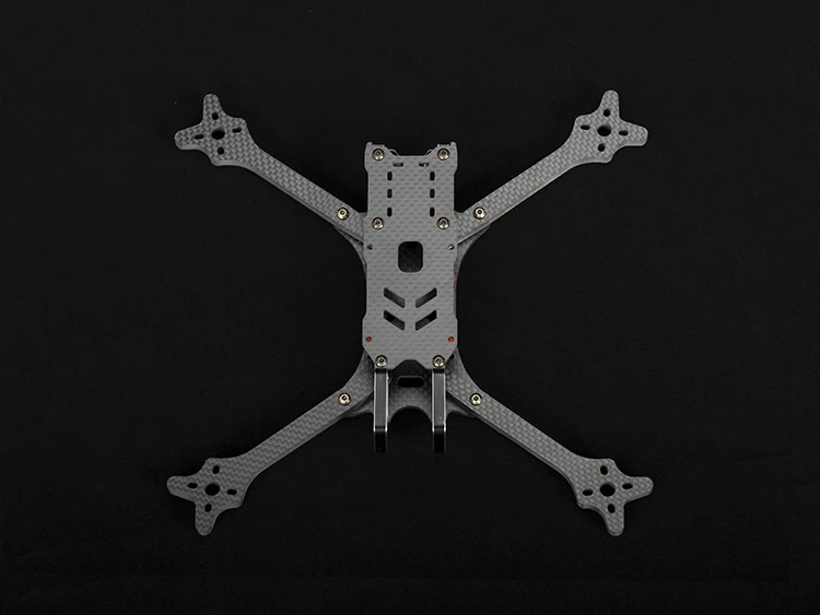 

TRANSTEC Freedom V2 235mm 98g 6mm Arm LED with shock absorbers FPV frame kit Quadcopter Racing