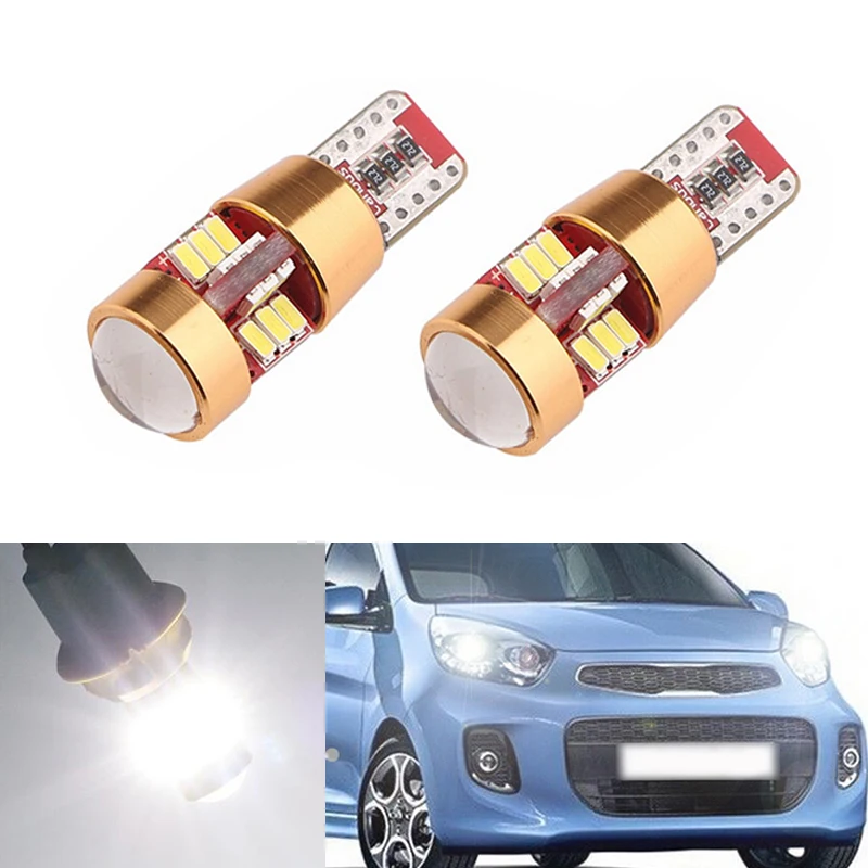 

BOAOSI 2x T10 W5W 168 194 SMD Error Free Parking Light Bulbs Clearance Lights For Kia sportage rio k2 k3 k5 ceed cerato sorento