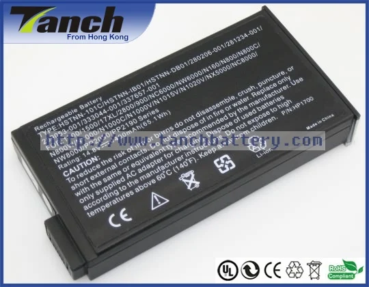 

Laptop batteries for COMPAQ Presario 910 Evo N1000V 905 1720 191259-B21 239551-001 280611-001 Evo N800W 14.4V 8 cell