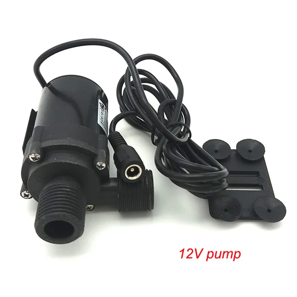 Новый высокое качество DC12V или 24V 900L/H микро dc погружной насос для полива и