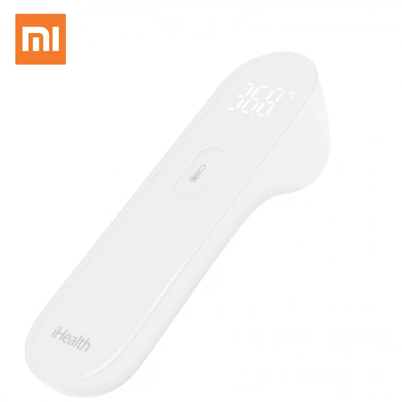 Najtaniej Oryginalny Xiao mi mi mi jia termometr ihealth dokładna cyfrowa gorączka podczerwień kliniczny bezdotykowy pomiar LED wyczyść czytanie