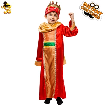 

DSPLAY Original Love Live Cosplay Clothing New Style Fashionable Arab Prince Halloween Party Serious Handsome Boys Robe Sets