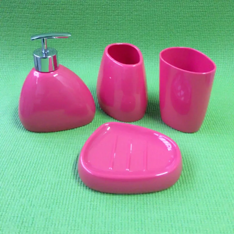 MTTUZK Fashion acrylic bathroom four sets Soap dispenser, mouthwash cup, toothbrush cup, soap box 4piece/set MTTUZK Fashion acrylic bathroom four sets Soap dispenser, mouthwash cup, toothbrush cup, soap box 4piece/set