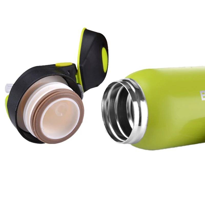 500 ML Bike Water Bottle Outdoor Sport Portable Bicycle Kettle Warm-keeping Cycling Water Bottle Aluminum Alloy Mountain U0089 (3)