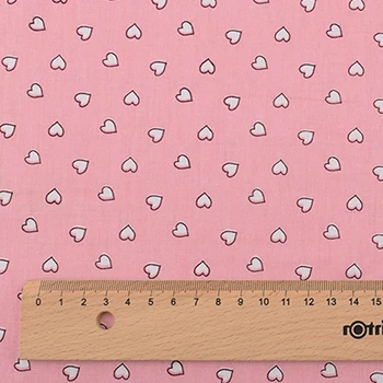 Серия Chainho, Sheep& Peach& Flamingo, саржевая хлопковая ткань с принтом, для рукоделия, шитье, простыня для ребенка и ребенка, материал подушки, 50x160 см - Цвет: D 1 piece 50x160cm