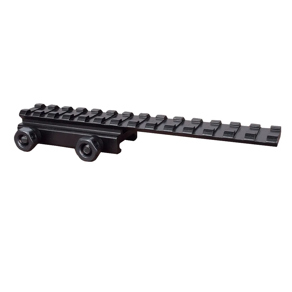 

WIPSON Tactical Extened High Riser Base Flat Top 143mm 14 Slots for 20mm Picatinny/Weaver Rail Mount Hunting
