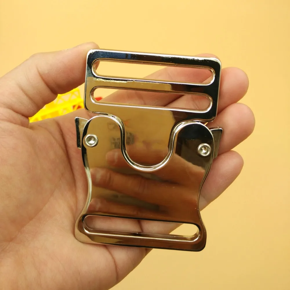 NEW 4Pcs Quick Strong Side Release Buckles Metal Strap Buckles For 50mm