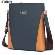 UniCalling мужские кожаные сумки через плечо мужская сумка из натуральной кожи Мужская модная повседневная сумка на плечо