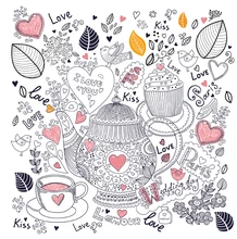 96Page Anti Stress Inky Treasure Flower Coloring Books For Children Adult Similiar With Secret Garden Kill Time Painting