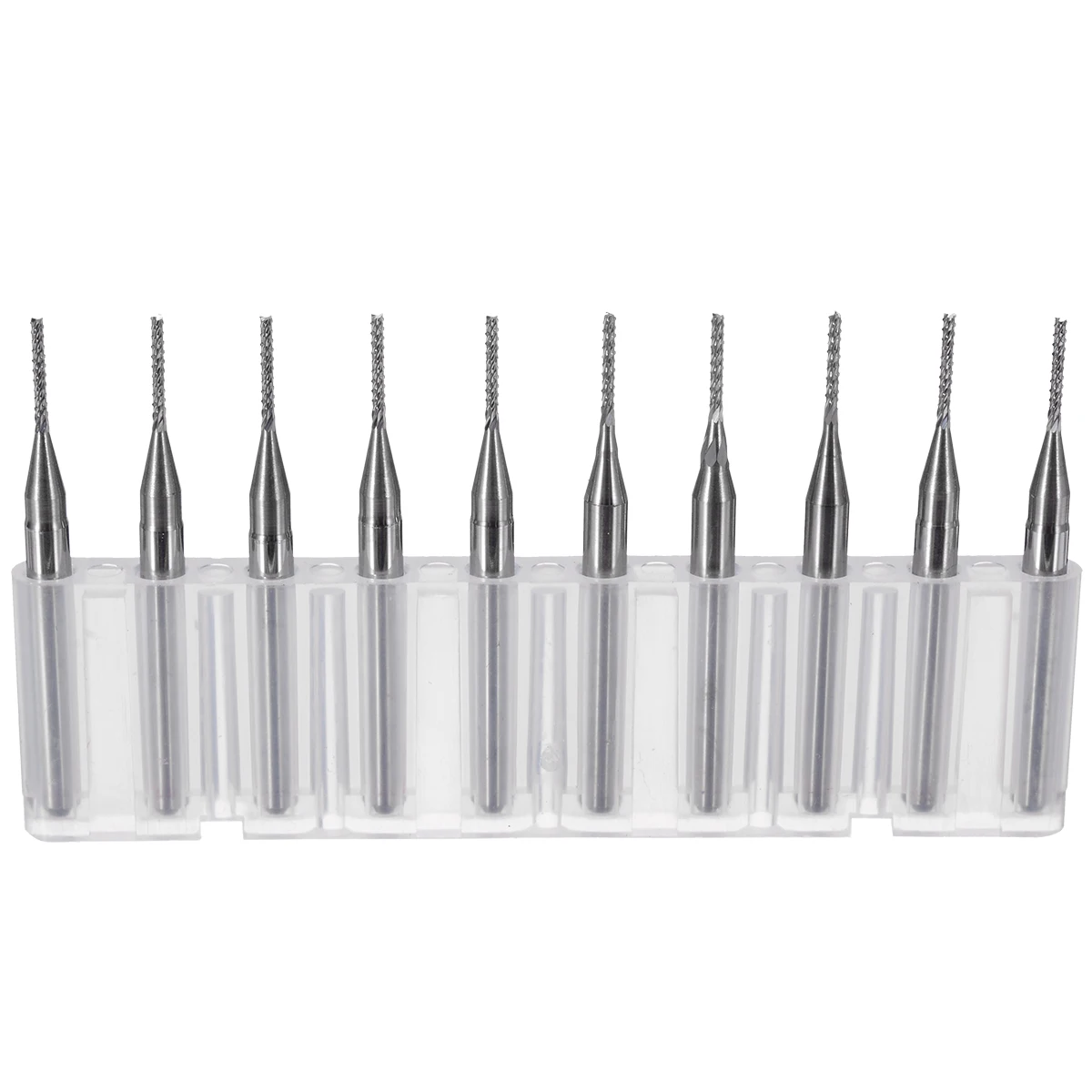 

10pcs End Mill Straight Shank Cutter CNC PCB Engraving Milling Tools Mill Tool 1x3.1x8mm