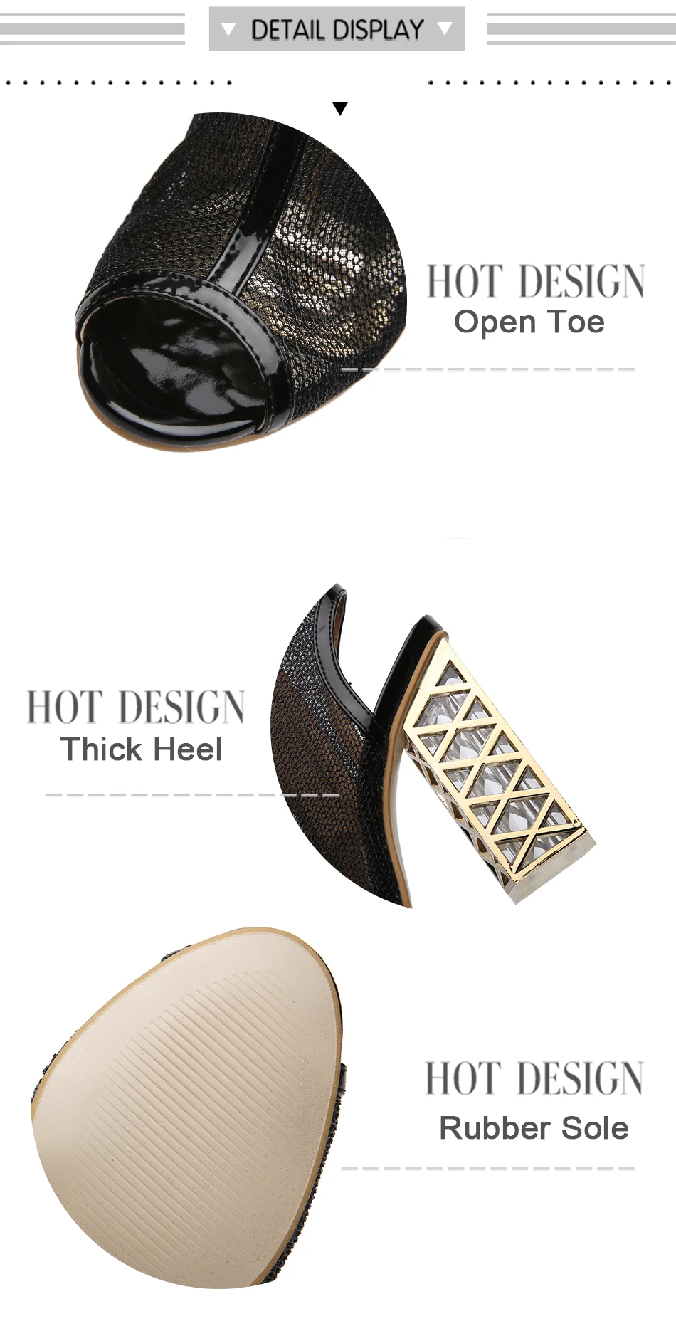 sandals high heels
