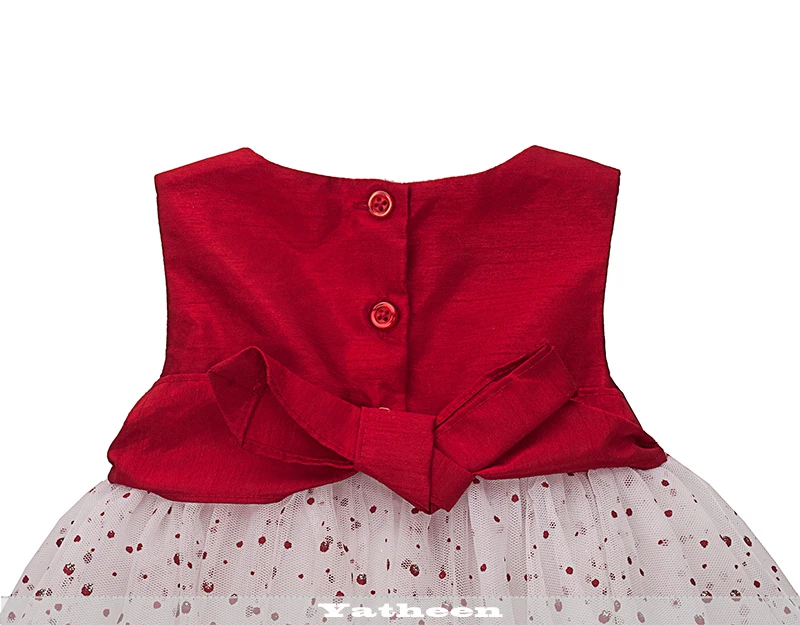 Yatheen/NB-6m для маленьких девочек; платье с блестками; детское праздничное платье