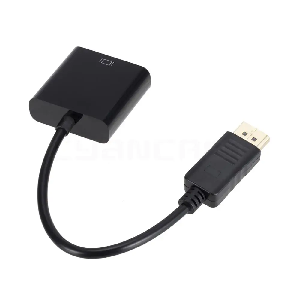 Video Cable Convert Displayport DP to DVI Port Cable Male-Female Plug and Play for Computer TV Monitor Projector Support 1080P Video Cable Convert Displayport DP to DVI Port Cable Male-Female Plug and Play for Computer TV Monitor Projector Support 1080P
