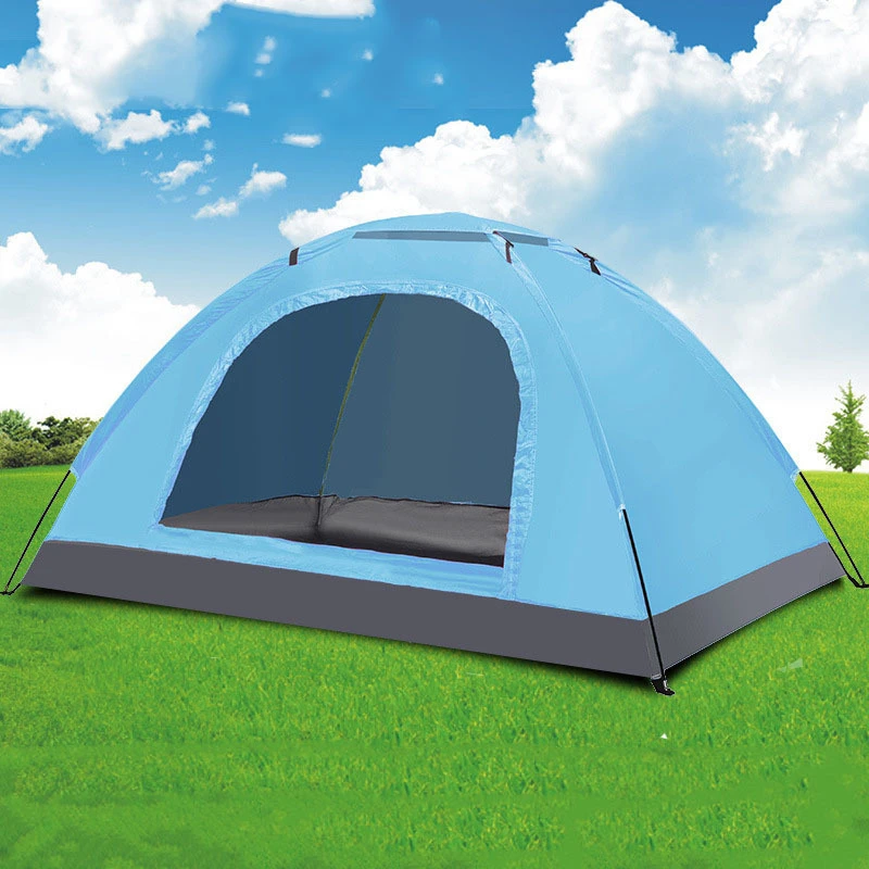 

Ultralight Tourist Tent Waterproof Windproof UV Protection Tent for 2-3 Person Family Camping Fishing Beach Holiday Party