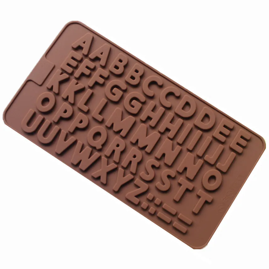 

3D Mold Multi-Alphabet Birthday Silicone Handmade Molds Rectangle Shape Candle Molds for Plaster Aromatherapy Tools Decoration