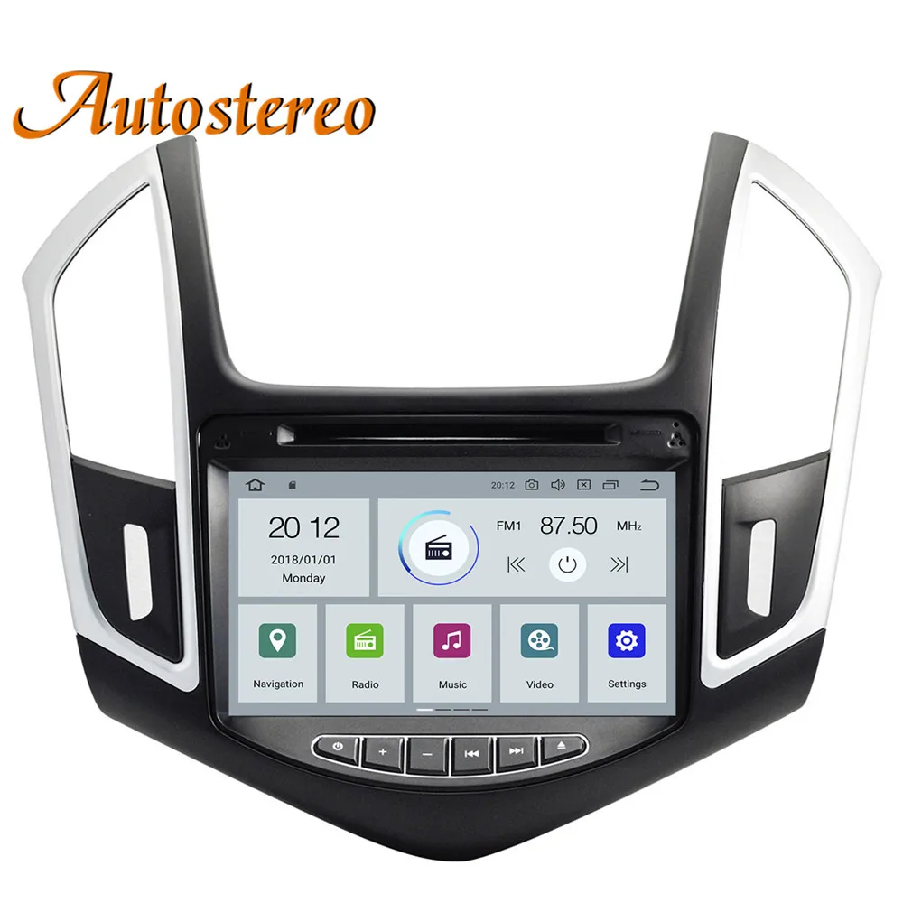 Excellent Android 9 DSP Car GPS Navigation DVD Player for Chevrolet CRUZE 2012+ Automedia Head unit Multimedia radio tape recorder Satnav 5